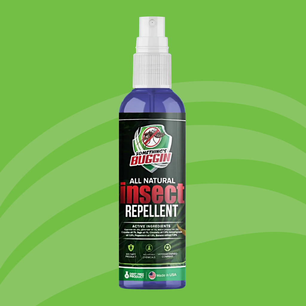 bottles of Something's Buggin - All Natural Insect Repellent