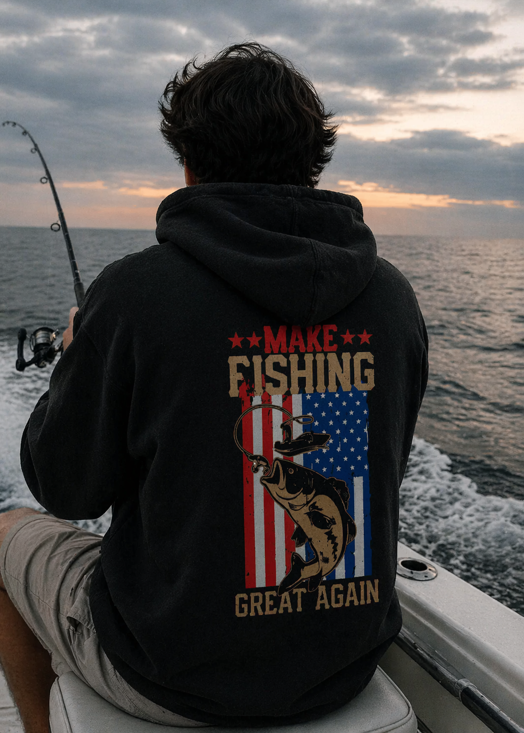 Make Fishing Great Again Hoodie