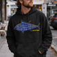 Tuna Cuts Fishing Hoodie